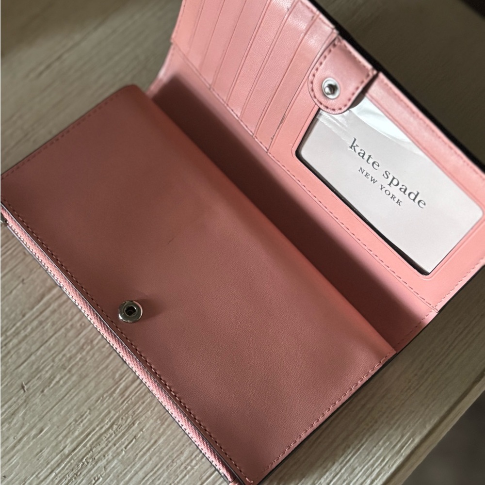 Kate Spade Pink Leather Wallet